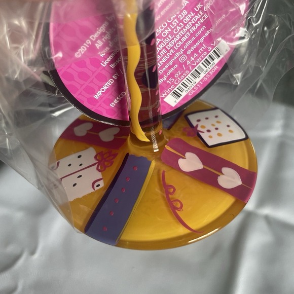 LOLITA HANDPAINTED "BIRTHDAY GIRL" STEMMED WINE GLASS 15OZ - I LOVE MY WINE - Picture 10 of 10